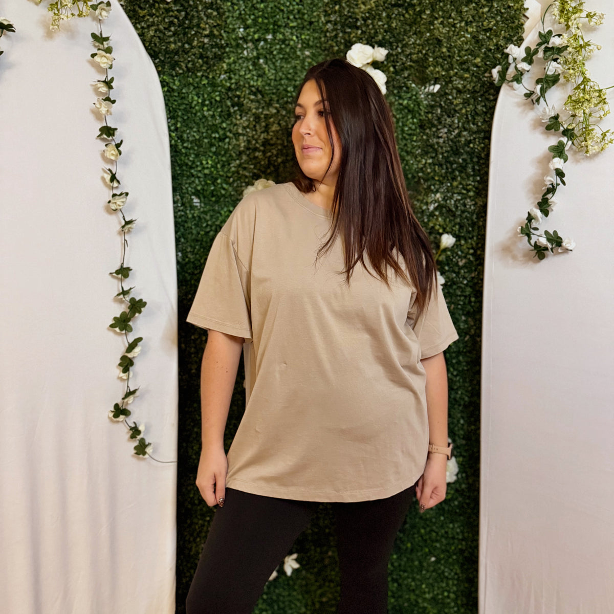 🤍🤎The Everyday Tee — Ash Mocha