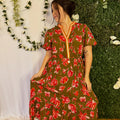🍁 The Autumn Bloom Maxi