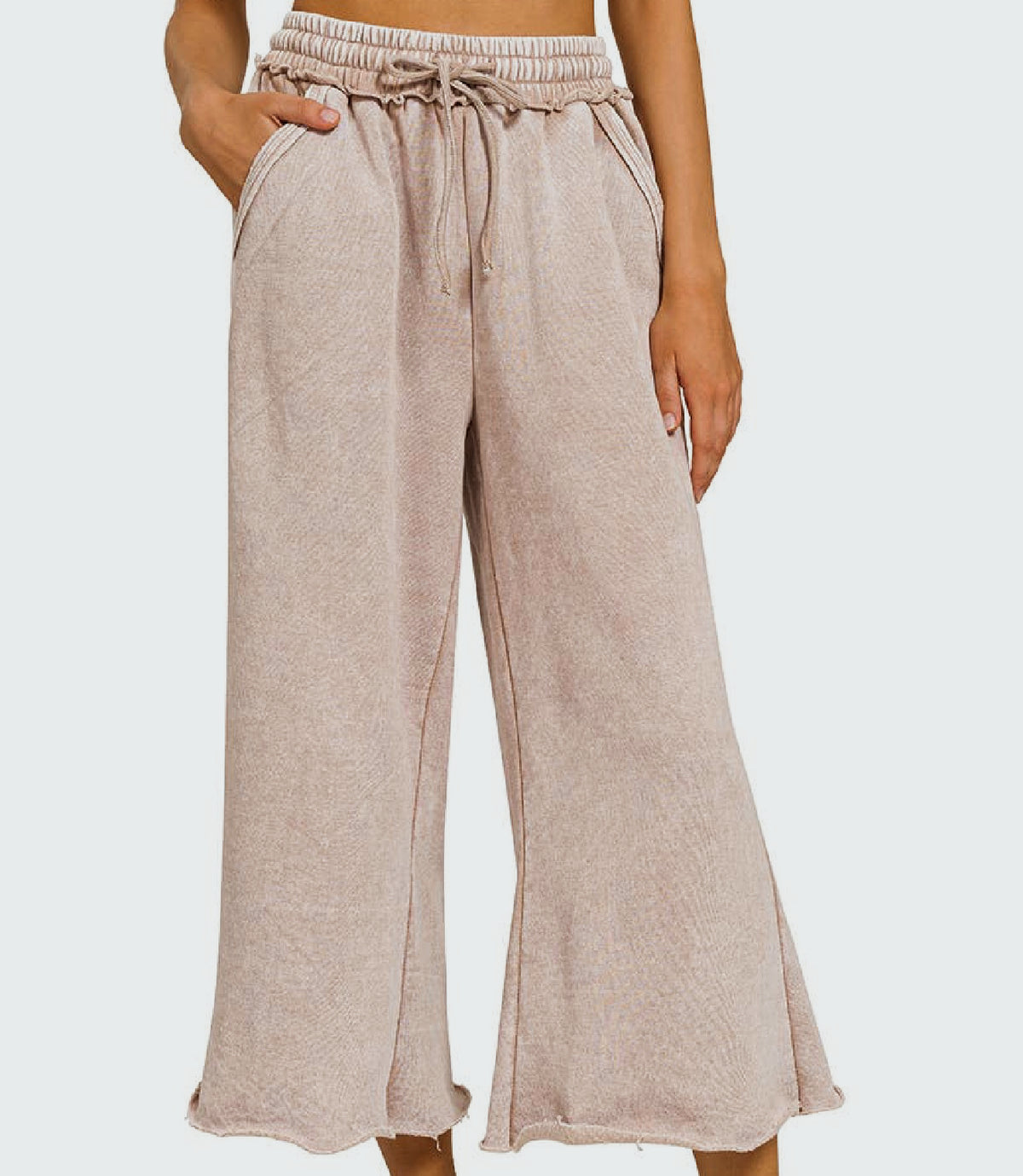 🤎The Cozy Girl Wide Leg Pants